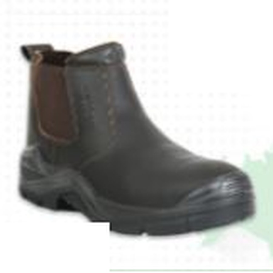 Elastic-Sided Safety Boot